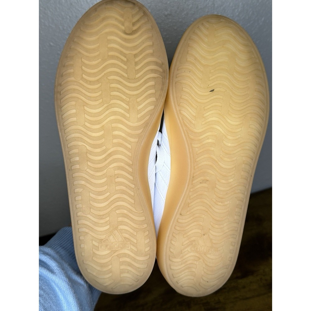 Adidas VL Court 3.0 Cloud White Gum Womens Size 8.5 - Picture 8 of 9